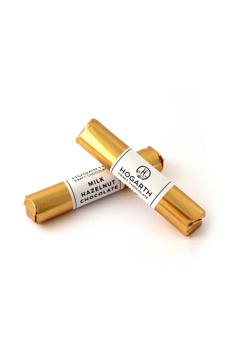 Milk Hazelnut Chocolate Log Hogarth Chocolate