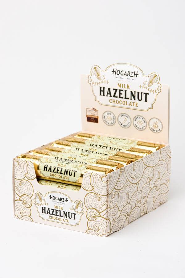 Milk Hazelnut Chocolate Log