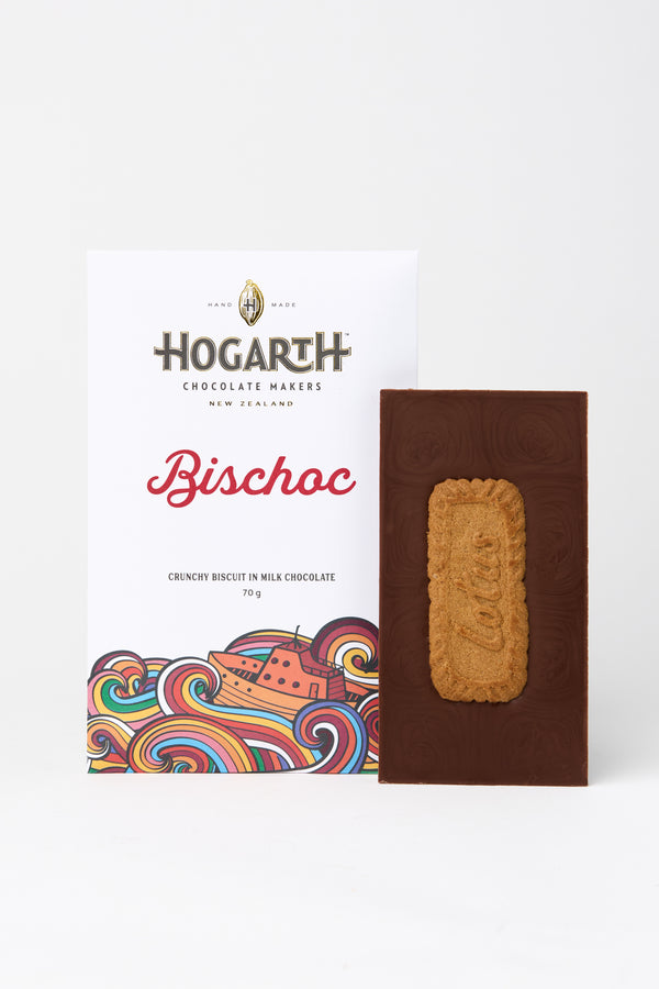Bischoc - Biscoff flavoured 46% milk chocolate