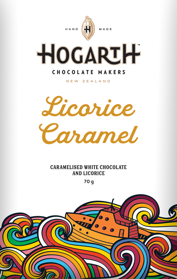 Licorice Caramel White Chocolate