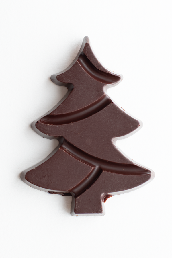 Dark Chocolate Christmas Tree